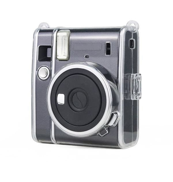 Kirkas suojakotelo Instax Mini 40 -kameralle