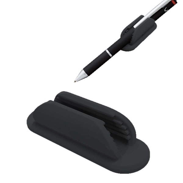 Silikone Pen Holder Clips - 2-pak Sort