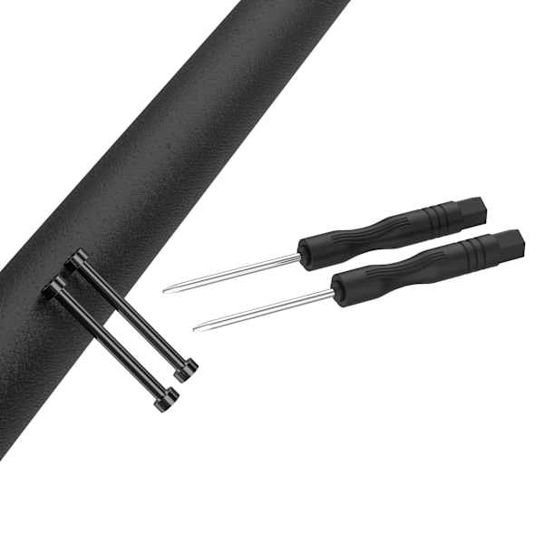 Connector Watchband Skruestang Lug Adapter Garmin Fenix5/22mm Sort 22 mm