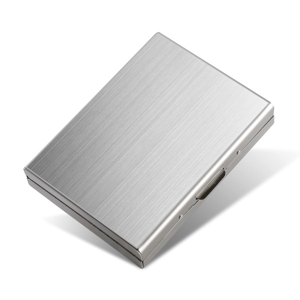 RFID kreditkortholder 10 kortpladser Sølv