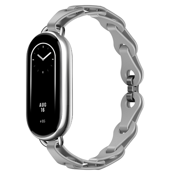Silikonarmband för Xiaomi Band 8/9 Grå