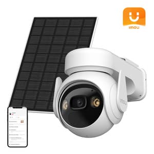 Roterande utomhus WiFi-kamera med solpanel IMOU Cell PT kit lite (typ C)
