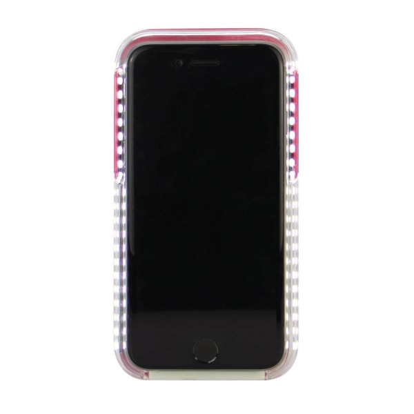 CASU Mobilskal Selfie Lampa iPhone7 Rosa