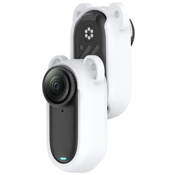 Insta360 GO 2 Silikonisuojakotelo Kannettava Versio White White