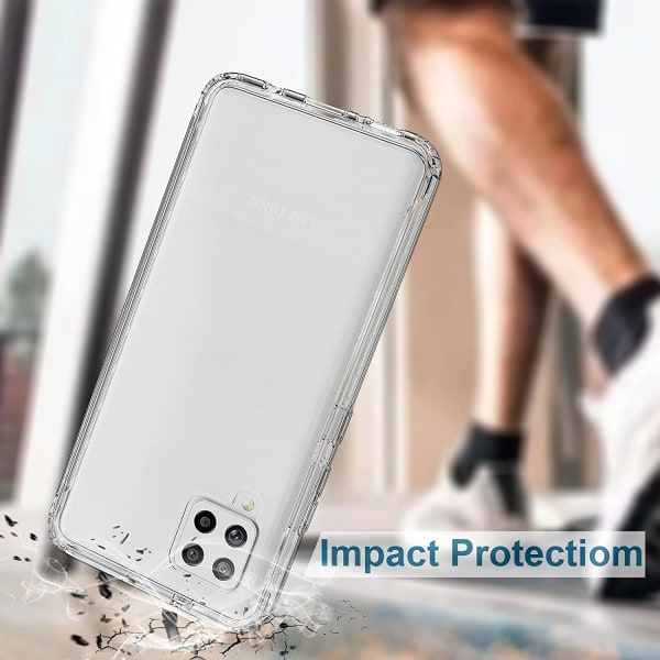 Samsung Galaxy A42 skal TPU/acryl Transparent