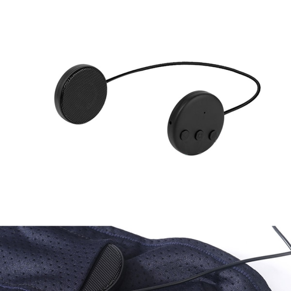 Sovhörlurar - Pannband med Bluetooth hörlurar och mikrofon Mörkgrå