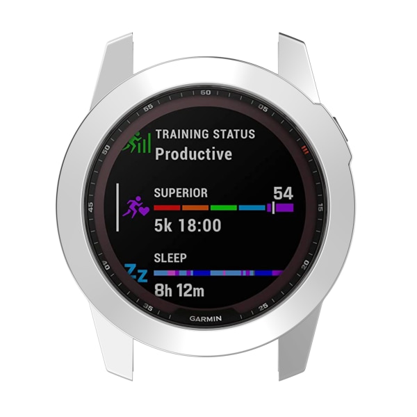 Anti-fall skyddande klockfodral till Garmin Forerunner 745 Silver