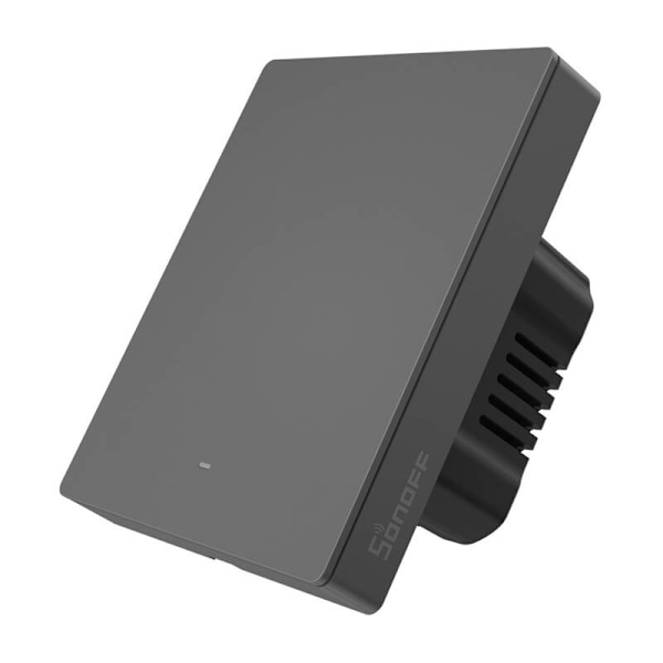 Älykäs WiFi-seinäkytkin SONOFF M5-1C-80 (1-kanavainen, runkoon, grafiitti)