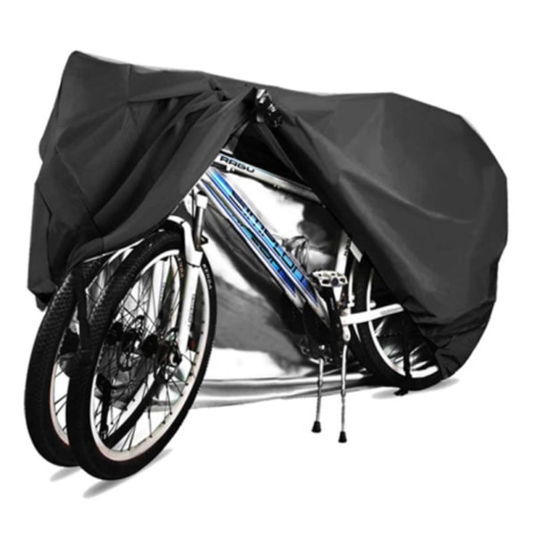 INF Vandtæt cykelcover / cover til 2 cykler Sort