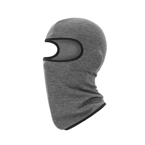 Lämpöpyöräilybalaclava Tummanharmaa