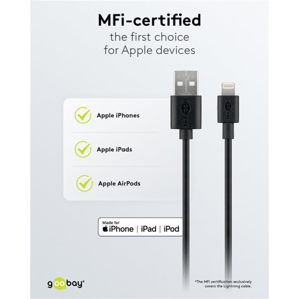 Apple Lightning opladningssæt (5 W)