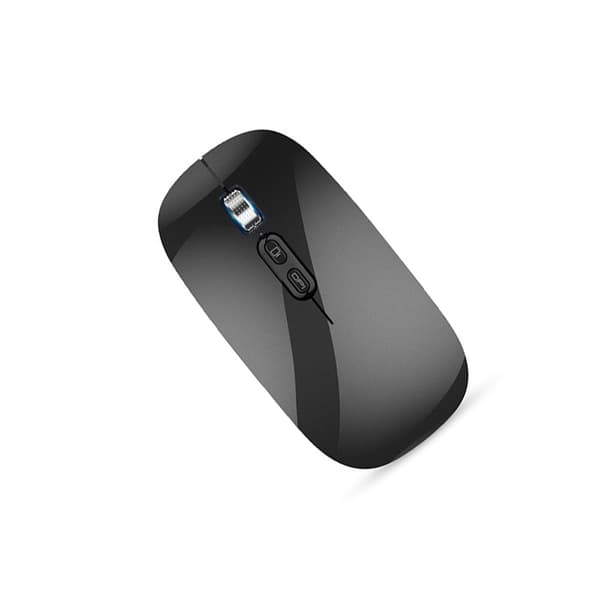 Langaton hiiri, 2.4G ja Bluetooth 5.1 kolmitila Black Black