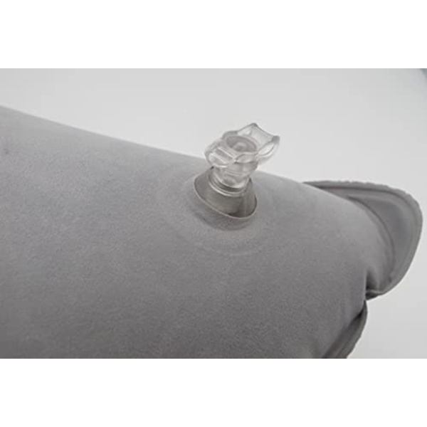 Puhallettava pehmo/PVC-tyyny - harmaa