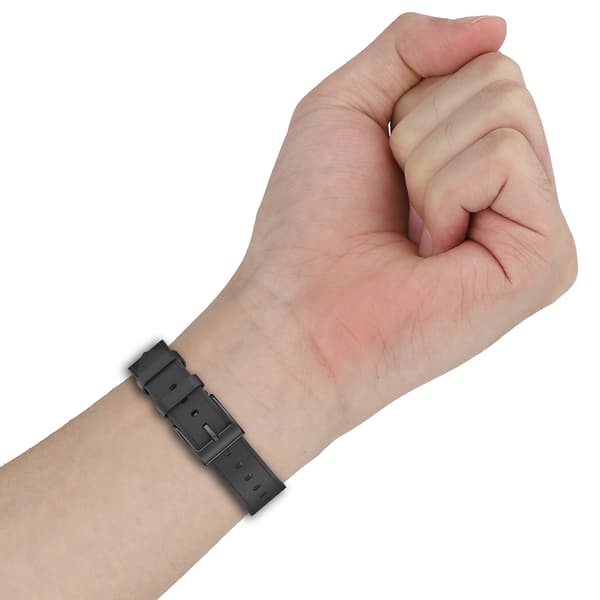 Premium læderrem til Huawei & Honor ure Black 22 mm Black 22 mm