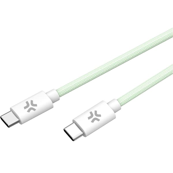 USB-C - USB-C-kabel 60W 1,5 m Grön