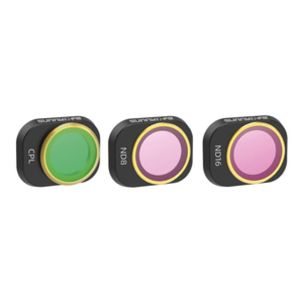 3 objektivfiltre CP, ND8, 16 Sunnylife til DJI MINI 4 PRO