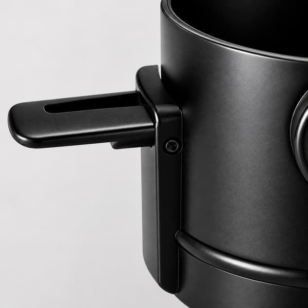 Återanvändbart kaffefilter i rostfritt stål med vikbar tratt och dubbelt nätfilter