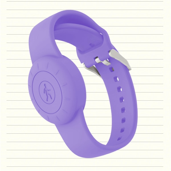 Silikonisuojakotelo Apple AirTag Loopille (pitkä) Violetti