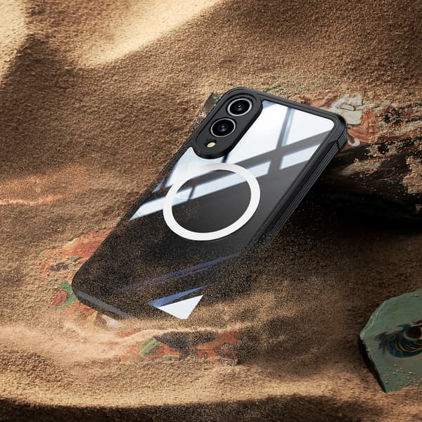 Stødsikkert cover til Samsung Galaxy S25 Edge Black Black