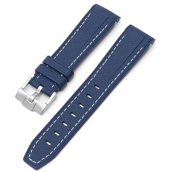 Silikonarmband för Moonswatch Swatch Blå