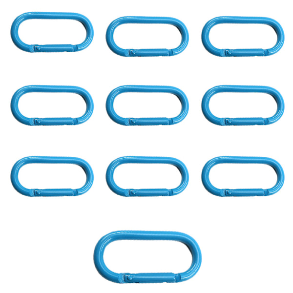 Karbinhakar, 10-pack Blue Blue