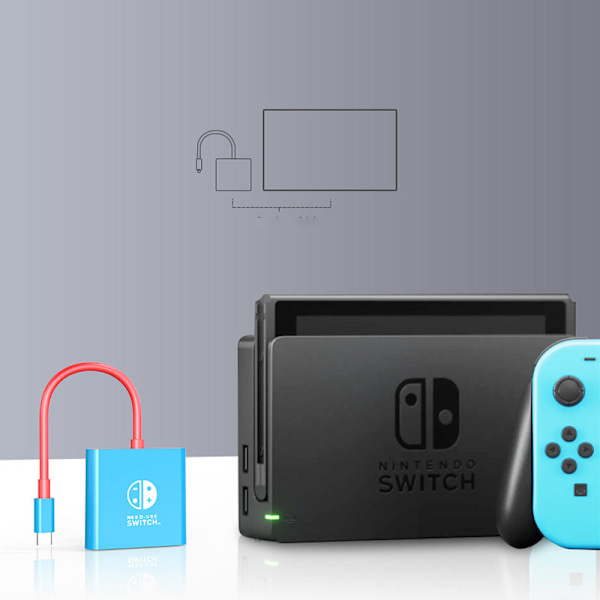 3-in-1 USB-C -keskitin HDMI:llä, USB 3.0:lla ja PD-latauksella