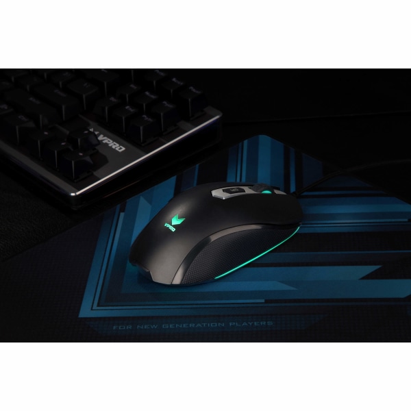 VPRO Mouse Gaming V210 Optisk Svart