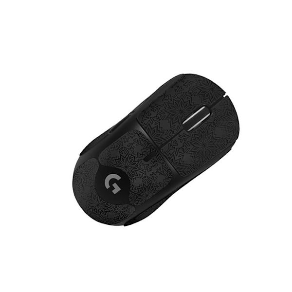 Forbedrede Grip Mouse Stickers til Logitech GPW2/GPW3 - Sort
