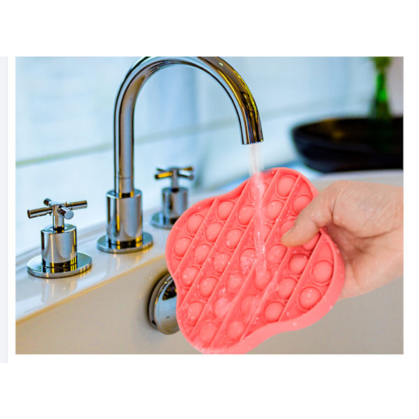 Pop it Fidget toy för avslappning Röd