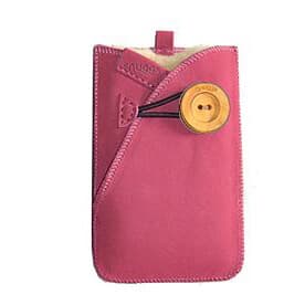 Mobil sleeve Universal Rosa Mocca Uld på indersiden
