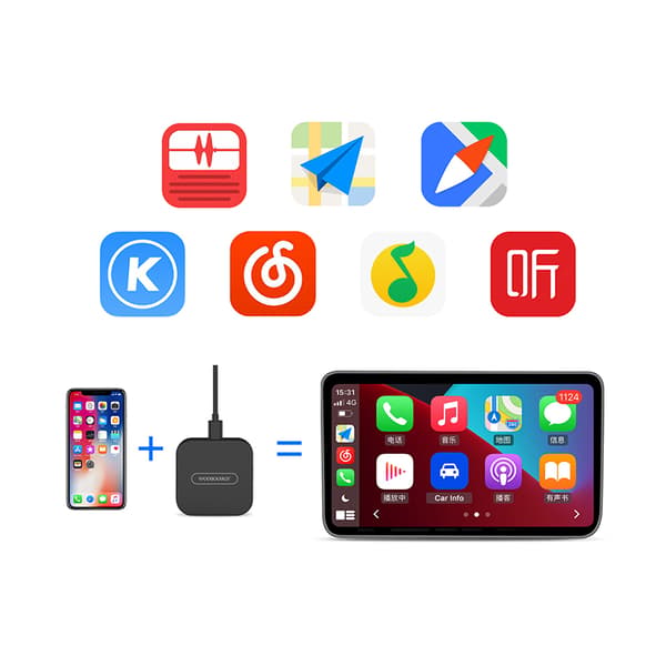 CarPlay Trådlös Adapter: Sömlös Anslutning för Din Bil