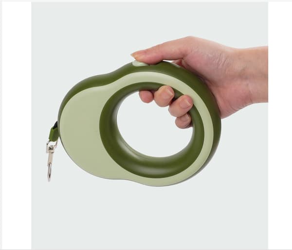 Infällbart koppel med ljus - Handsfree Avokado-stil