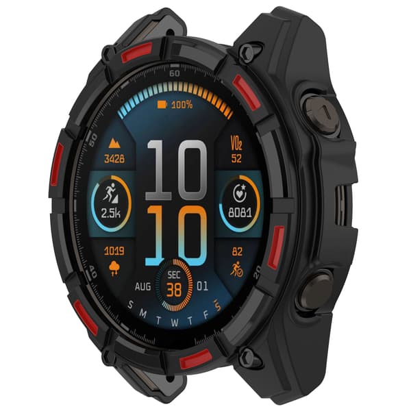 Garmin Enduro 3 Rugged Armor Skyddsfodral - Svart/Röd