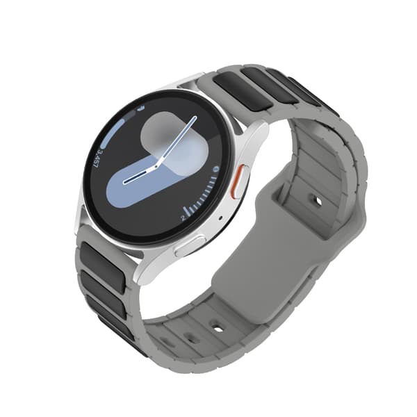 Universal urrem i kompatibelt design Grey+Black 22 mm Grey+Black 22 mm