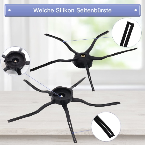 Tilbehør 10 dele Xiaomi Roborock S7 / S7 MaxV / S7 MaxV Ultra / T7 / T7S / T7 Plus