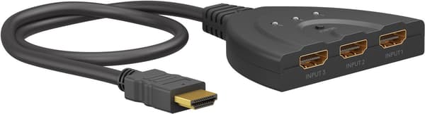 Manuell HDMI™-omkopplare 3 till 1