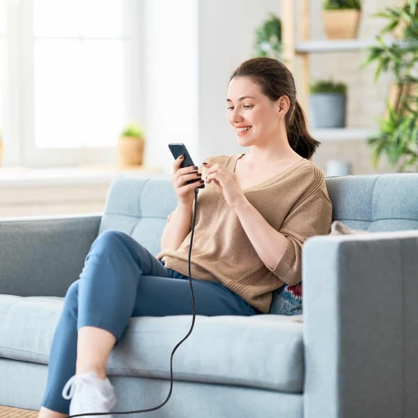 USB-C til USB-C kabel 5A/20V PD 100W Black 2 m Black 2 m