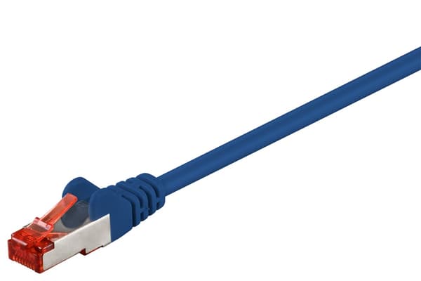 CAT 6 patch-kaapeli S/FTP (PiMF), sininen