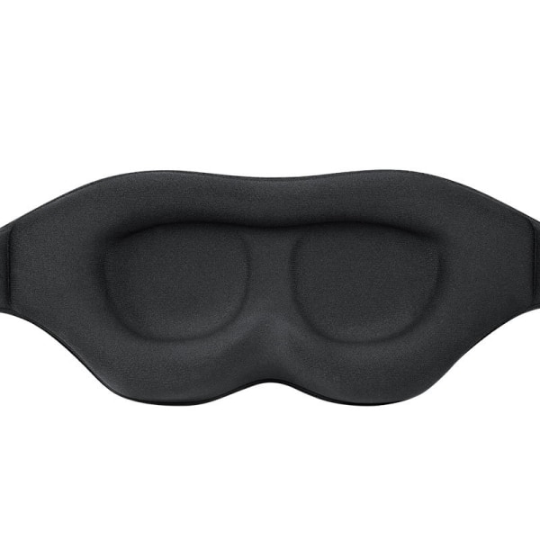 INF Ultra blød sovemaske Sort