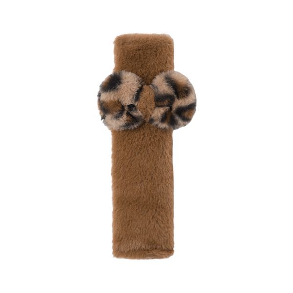 Bilbältes axelkuddar (set med 2) Brun