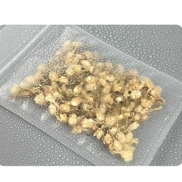Frostade självförslutande påsar 22x32 cm (100-pack)