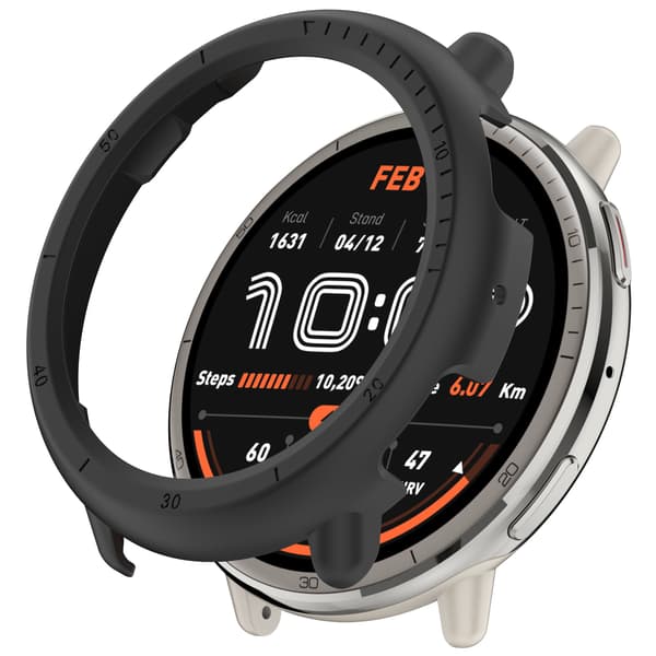 Amazfit Active2 ihåligt skyddsfodral Black Black
