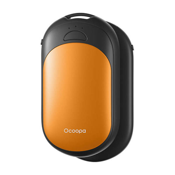 Ocoopa UT3 Lite 2x2500 mAh handvärmare, USB-C, svart och orange