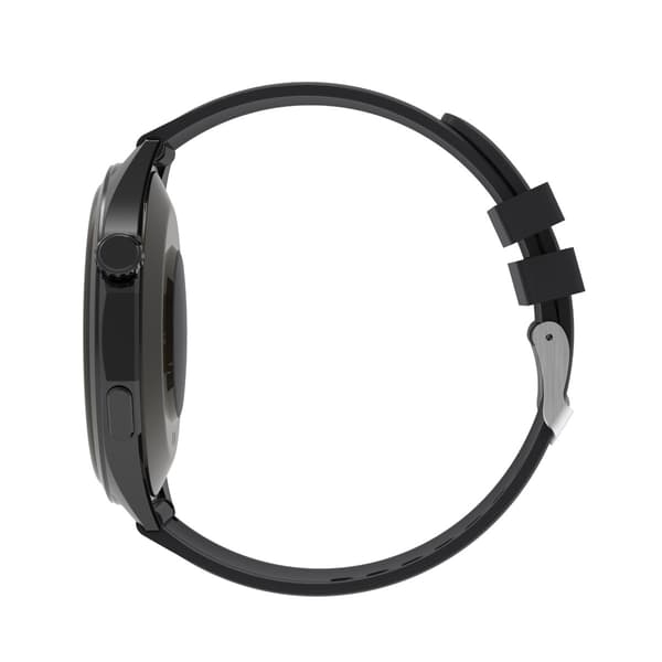 Multifunktionelt Smartwatch med Bluetooth-opkald, pulsmåler og tilpasselig urskive Black Black