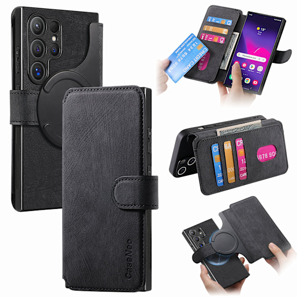 Magnetfodral till Samsung - Svart Samsung Galaxy S21