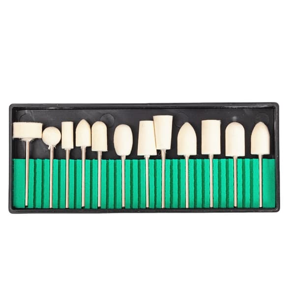 12 stk. uld neglebør sæt til manicure 2.35 mm 2.35 mm