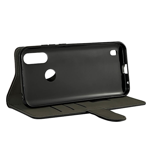 Mobilfodral 3 Kortfack Svart - Motorola E6i