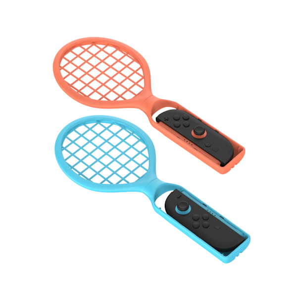 Förbättra ditt spel: SWITCH 2 Tennisracketset - Blå & Orange