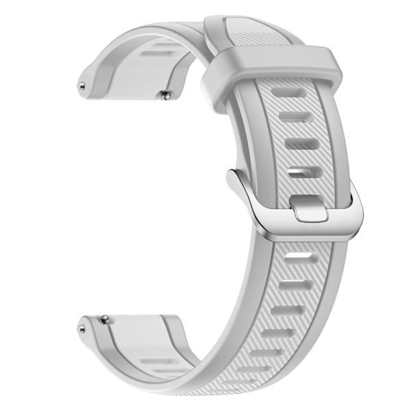 Silikonarmband för Garmin Smartwatches Vit 20 mm