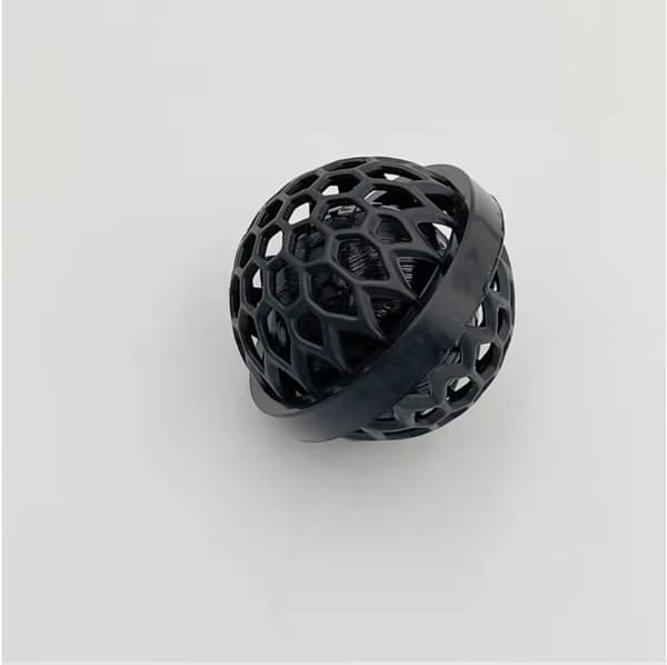Puhdistuspallot pyykin nukkaa varten Black Black